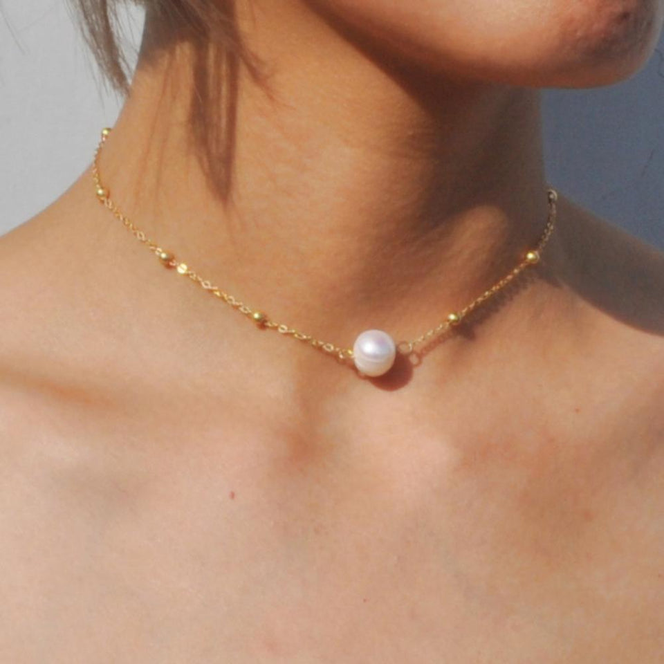 Simple luxury necklace Women's