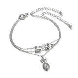 Bohemian Ocean Wave Whale Tail Anklet
