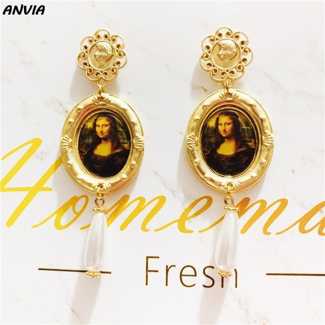 2019 Vintage Baroque Exaggerate Drop Earrings
