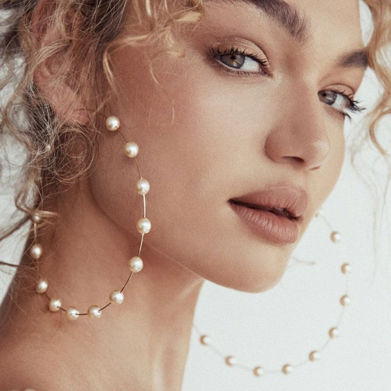 2019 New Fashion Exaggerated Gold Silver Color