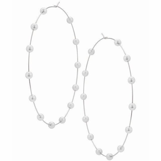 2019 New Fashion Exaggerated Gold Silver Color