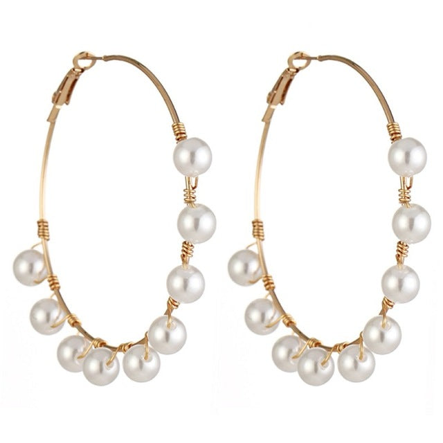 2019 New Fashion Exaggerated Gold Silver Color
