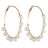 2019 New Fashion Exaggerated Gold Silver Color
