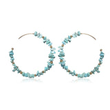 2019 New Fashion Exaggerated Gold Silver Color