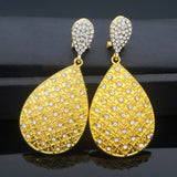 COPPER gold earrings pendant jewelry