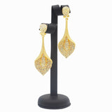 COPPER gold earrings pendant jewelry