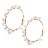 2019 New Fashion Exaggerated Gold Silver Color