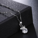 Fashion Trendy Transparent Fishing Line Silver