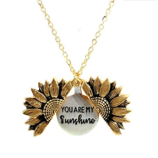 Fashionable Simple Sunflower Pendant