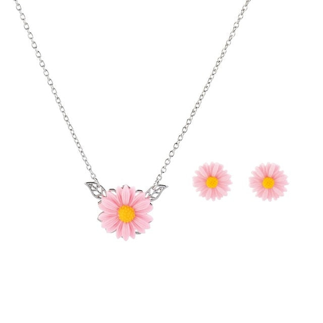 Fashionable Simple Sunflower Pendant