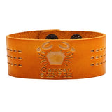 Retro 12 Constellations Bracelet Orange