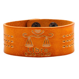 Retro 12 Constellations Bracelet Orange