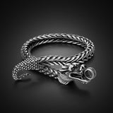 Men Shitai silver bracelet Korean